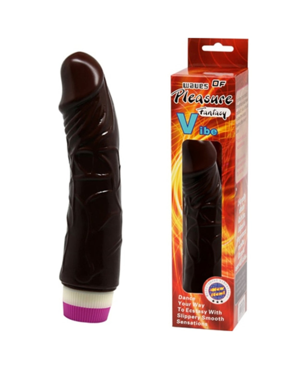 Baile Fantasy Vibe 18Cm Titreşimli Zenci Vibratör Realistik Penis Dildo