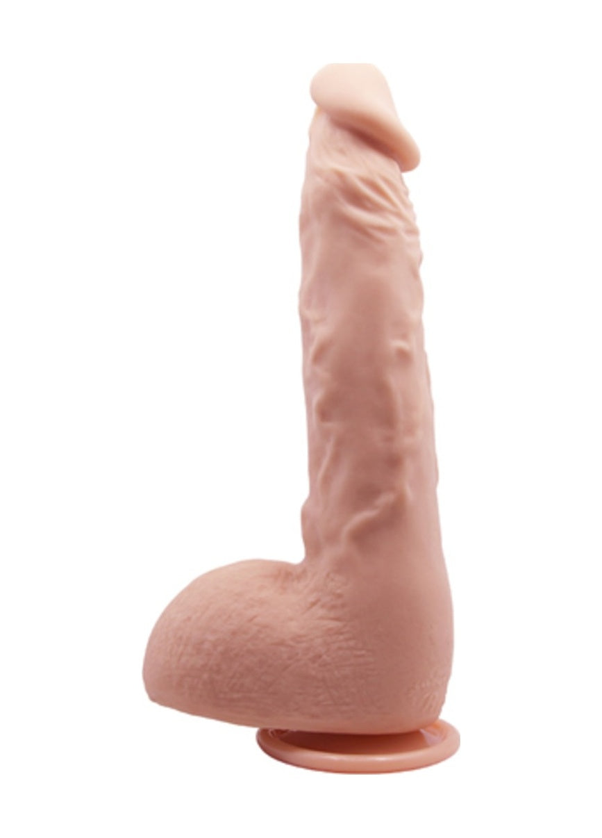 Baile Beautiful 24 Cm Süper Gerçekçi Vantuzlu Damarlı Dildo Penis