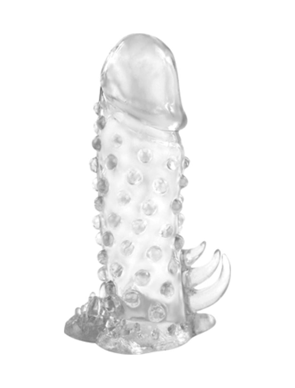 Baile Enlarge Sleeve 14 Cm Tırtıklı Süper Kalite Penis Kılıfı Dildo