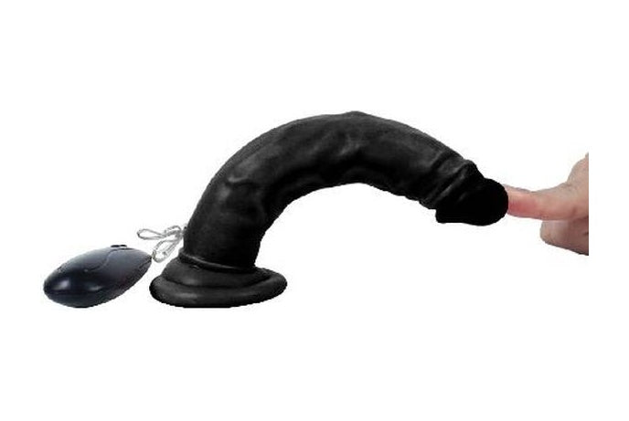 Lovetoy Xise Fantasy 19 CM Titreşimli Realistik Zenci Vibratör Penis