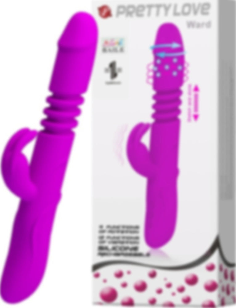 Pretty Love İleri-Geri Hareketli Usb Şarjlı 12 Titreşimli Otomatik Vibratör