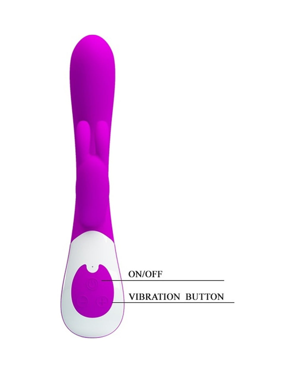 Pretty Love Harlan 22 Cm Usb Şarjlı 12 Hız Titreşimli Teknolojik Vibratör