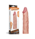 Pleasure X-Tender 6 CM Dolgulu Realistik Uzatmalı Penis Kılıfı