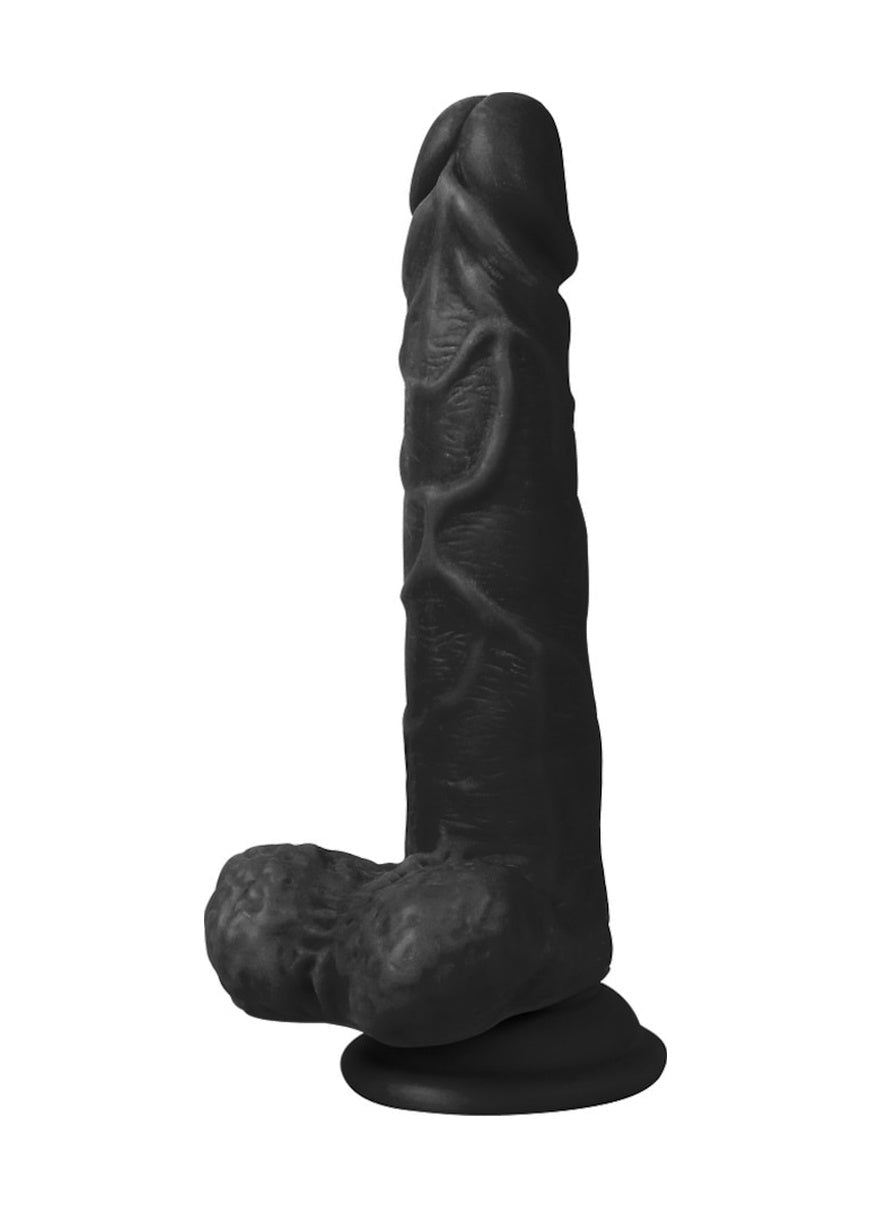 Rico 19 Cm Süper Gerçekçi Realistik Zenci Penis Vantuzlu Dildo
