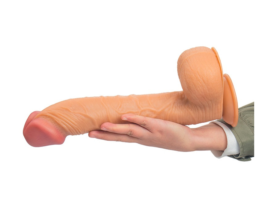 32.5 CM King Realistik Et Dokusu Gerçekçi Dev Penis