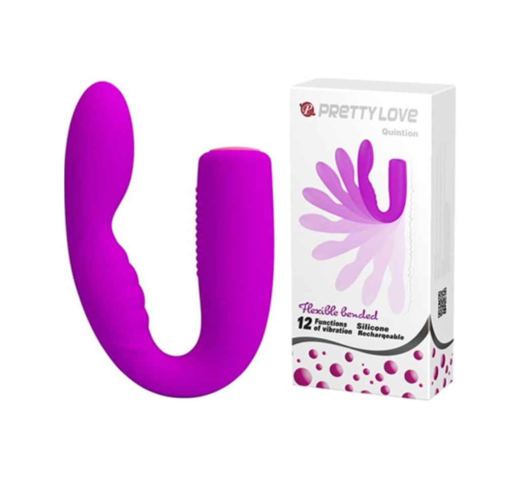 Pretty Love G noktası Uyarıcılı Motorlu Titreşimli Mor Renkli Mastürbatör